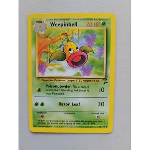 Classic Base Set 2 Weepinbell 64/130 Uncommon Pokemon Card